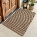 Woven Jute Door Mat 32x48 Light Taupe