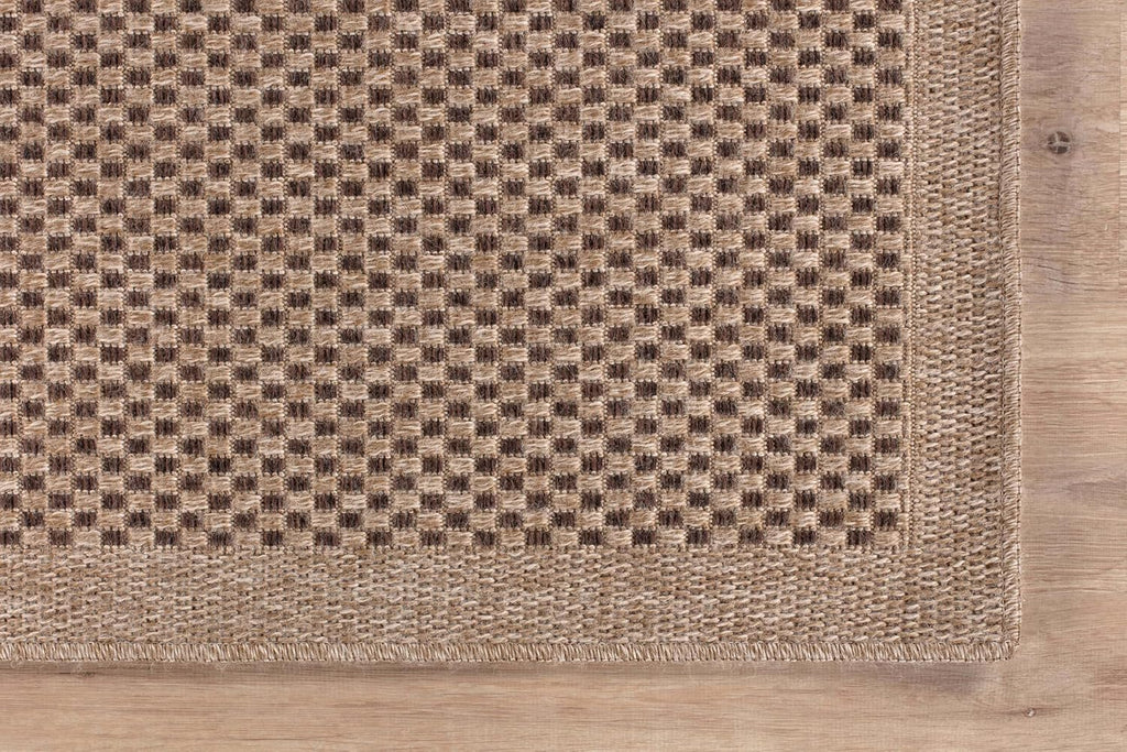 Boho Jute Indoor‑Outdoor Rug 4'x6' Natural