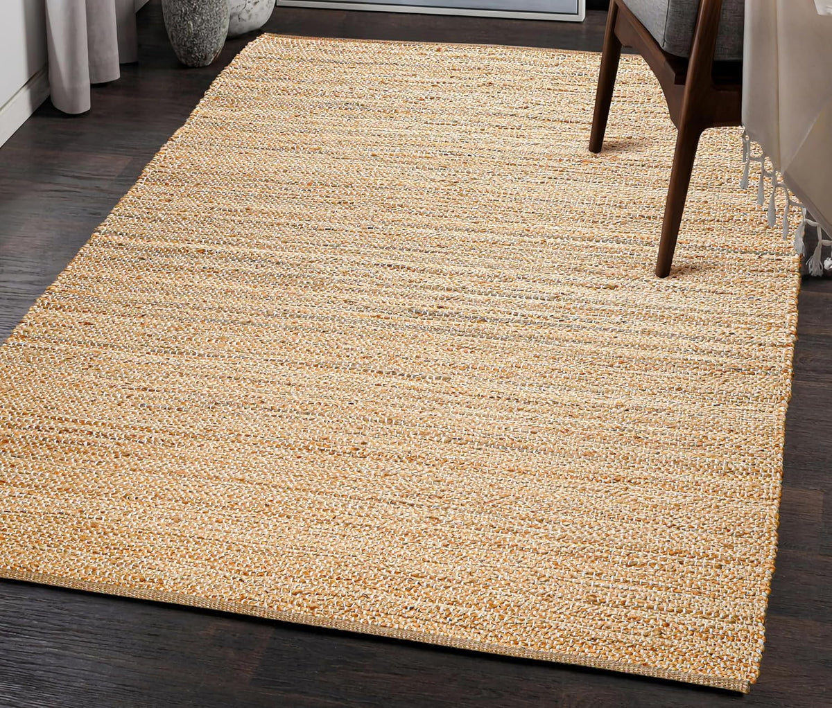 Braided Jute Rug 5'x8' Natural